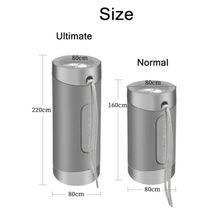 Mini Wireless Bluetooth Lautsprecher Outdoor Subwoofer Tragbare Karte Desktop Audio, Ultimate Yellow, Ultimate Blue, Ultimate Black, Ultimate Silver Gray, Normal Yellow, Normal Blue, Normal Black, Normal Silver Gray – Bild 2