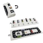 20 x 60 cm Kinder Auto Aufbewahrungstasche Spielzeug Organizer Tasche Verkehrsspur Spielmatte, Track Play Mat