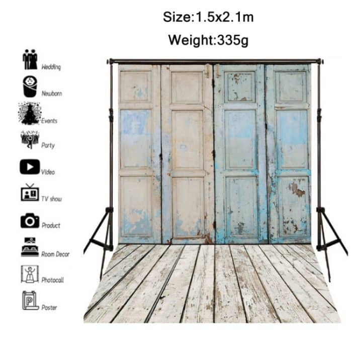 2,1 m x 1,5 m 3D-Hintergrundstoff für Weihnachten, Hochzeit, Urlaub, Fotografie, Christmas Holiday – Bild 3