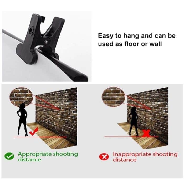 1,5m x 2.1M Fenster Backsteinmauer Foto Studio 3D Fotografie Hintergrund – Bild 4