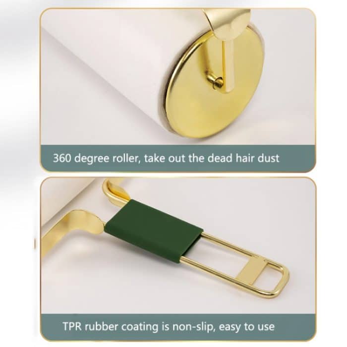 Schmiedeeiserner Kleidungsstaub-Haarentferner – Bild 4