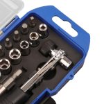 23 Stück/Set Hülsen-Chargen-Schnellschlüssel-Ratschenschraubendreher, 23 PCS / Set – Bild 6