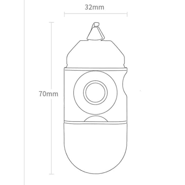 5 Stück Deli NS156 6 m tragbares Mini-Korrekturband, NS156 – Bild 3
