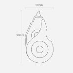 5 Stück Deli NS157 Büro-Korrekturband, Korrekturband für Studentenbedarf, NS157 – Bild 3