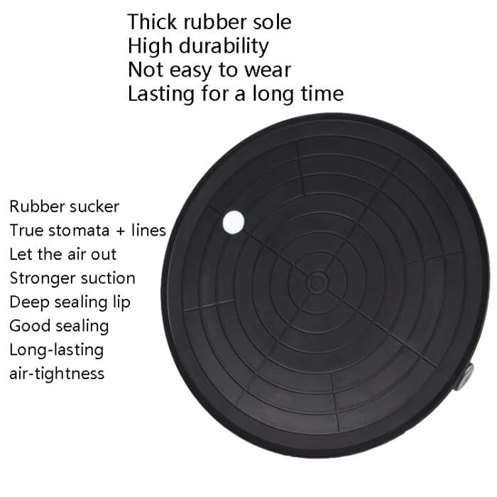 Vakuumpumpen, starker Saugnapf, robuster Saugnapf, Metal 8 inch Plastic Box – Bild 4