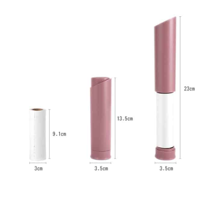 Kleiderklebegerät, tragbare Mini-Rollenbürste – Bild 3