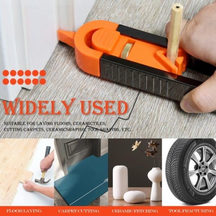 Profil Scribing Lineal Konturuhr mit Schloss – Bild 6