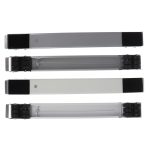 2 Stück Waschmaschinenständer, beweglicher, verstellbarer Kühlschranksockel, Washing Machine Stand (Silver), Washing Machine Stand (White) – Bild 2