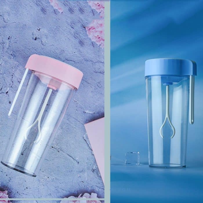 VE-V8 USB-Aufladung, automatischer Rührbecher, vollständig versiegelter, auslaufsicherer elektrischer Schüttelbecher, 450ml – Bild 2