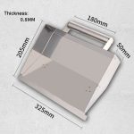 Q02P Edelstahl Zementer Wandmalerei Werkzeuge – Bild 3