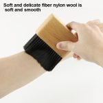 2 flache Bürsten für geschreddertes Haar, Haarschnitt- und Nackenreinigungsbürste – Bild 5