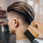 2 flache Bürsten für geschreddertes Haar, Haarschnitt- und Nackenreinigungsbürste – Bild 6