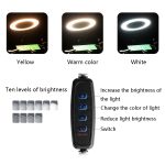 SN5BK-USB 4-Krallen-Lampe, verstellbare Desktop-Lötstation, SN5BK-USB(Black), SN5BK-USB(Blue) – Bild 4