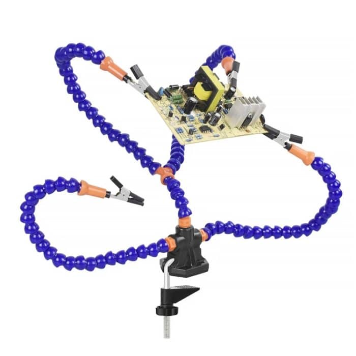 Y4BK-XS Universal-Lötstation mit Clip-On-Basis und vier Klauen, Y4BK-XS(Blue), Y4BK-XS(Black) – Bild 1