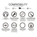 Drahtloses Mini-Live-Kragenmikrofon, Stil:, GAW-810, GAW-811 – Bild 6