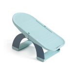 2 Stück 3-stufig verstellbares doppellagiges Schuhregal, Blue, Orange, Pink