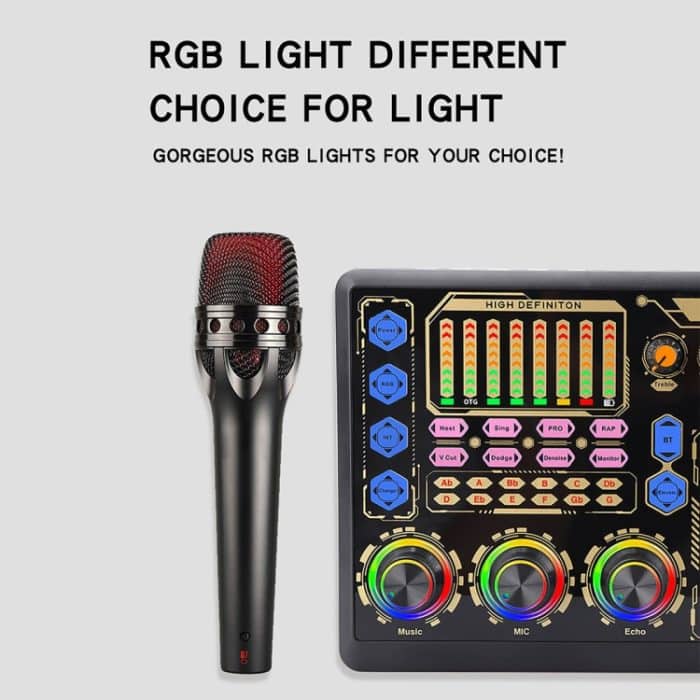 Live-Mikrofonausrüstung Soundkarte, GAX-X8 – Bild 5