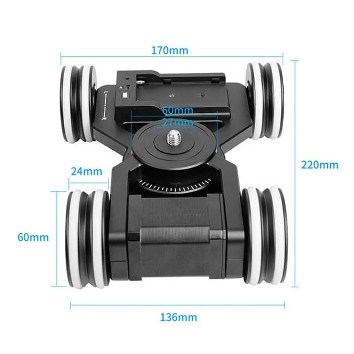 Tank 2 Elektro-Gleitschienen-Rollwagen ohne Batterie – Bild 2