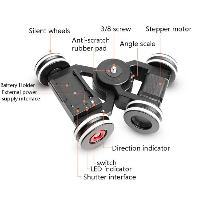Tank 2 Elektro-Gleitschienen-Rollwagen ohne Batterie – Bild 3