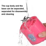 Elektrischer Fruchtentsafter mit 6 Klingen, Black, White, Yellow, Purple, Green, Blue, Deep Blue, Rose Red – Bild 3