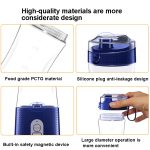 Elektrischer Fruchtentsafter mit 6 Klingen, Black, White, Yellow, Purple, Green, Blue, Deep Blue, Rose Red – Bild 4