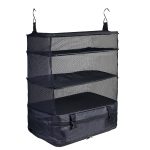 Dreilagige Hängeschrank-Aufbewahrungstasche, Hanging Storage Bag – Bild 3