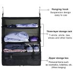 Dreilagige Hängeschrank-Aufbewahrungstasche, Hanging Storage Bag – Bild 6