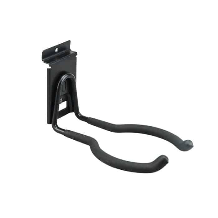 TBD0601865102A.jpg 2 Stück Elektrowerkzeughaken Wandbehang Metallregal, Stil:, 820 Black, 830 Black – Bild 1