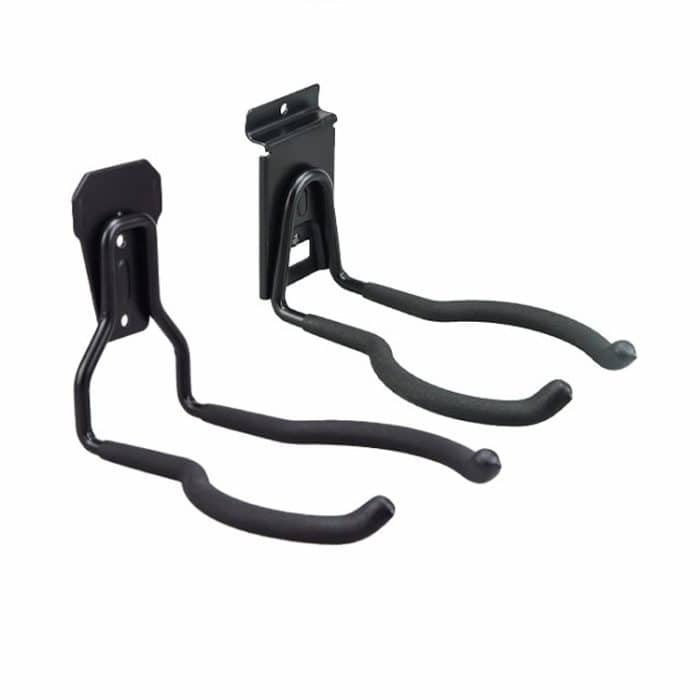 2 Stück Elektrowerkzeughaken Wandbehang Metallregal, Stil:, 820 Black, 830 Black – Bild 2