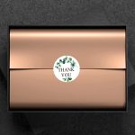 10 Stück Danke Blumen-Siegelaufkleber Umschlagaufkleber Dekoration, A-322, A-323 – Bild 3