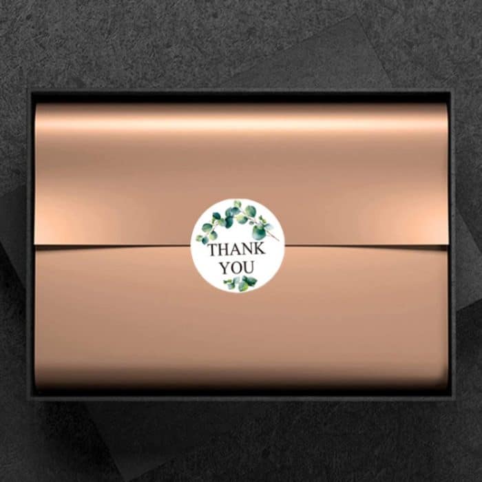 10 Stück Danke Blumen-Siegelaufkleber Umschlagaufkleber Dekoration, A-322, A-323 – Bild 3