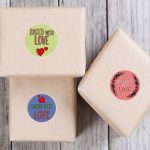 10 Stück runde Kraftpapier-Dankeschön-Aufkleber, Party-Geschenkanhänger, A-160, A-161, A-162, A-163 – Bild 4