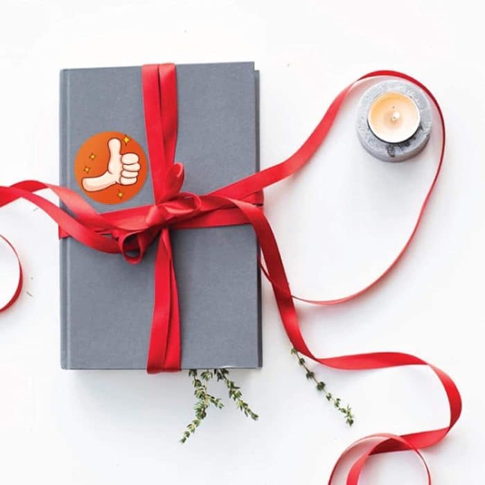 10 Stück Cartoon-Daumen hoch-Lehrer-Ermutigungsetikett, 2.5cm / 1 inch – Bild 5