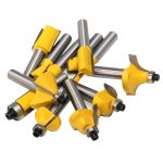 12 Teile/satz Holzbearbeitung Graviermaschine Trimmer Schneidwerkzeug, 8 Handle With Wooden Box, 8 Handles Without Wooden Box – Bild 6