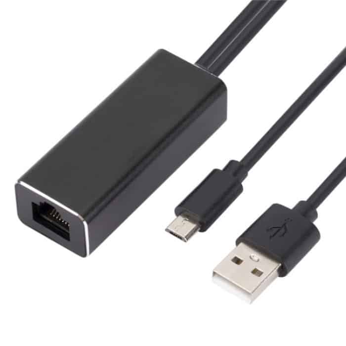 TBD06018872.jpg WK1109 Micro USB nach RJ45 Netzwerkkarte für den Feuerfernseher – Bild 1