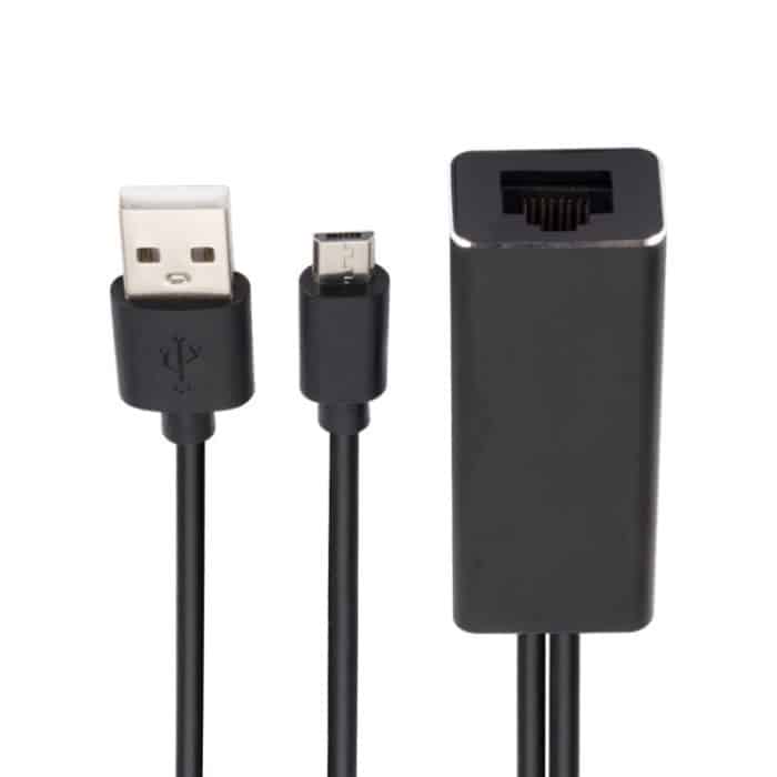 WK1109 Micro USB nach RJ45 Netzwerkkarte für den Feuerfernseher – Bild 2