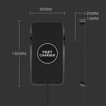 C7 Auto-Navigation, 2-in-1-Multifunktions-Anti-Rutsch-Pad, kabelloses Ladegerät, C7 USB Interface – Bild 3