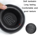 1 Paar Schwamm-Ohrenschützer aus echtem Leder für BO BeoPlay H7 / H9 / H9i 3rd – Bild 3