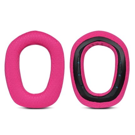 1 Paar Schwamm-Ohrenschützer-Kopfstützenpolster für Logitech G435, Rose Red Earmuffs, Blue Earmuffs, Black Headbeam, Purple Headbeam, Blue Headbeam