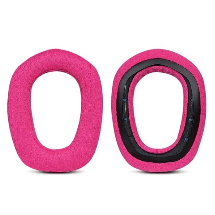 1 Paar Schwamm-Ohrenschützer-Kopfstützenpolster für Logitech G435, Rose Red Earmuffs, Blue Earmuffs, Black Headbeam, Purple Headbeam, Blue Headbeam – Bild 1