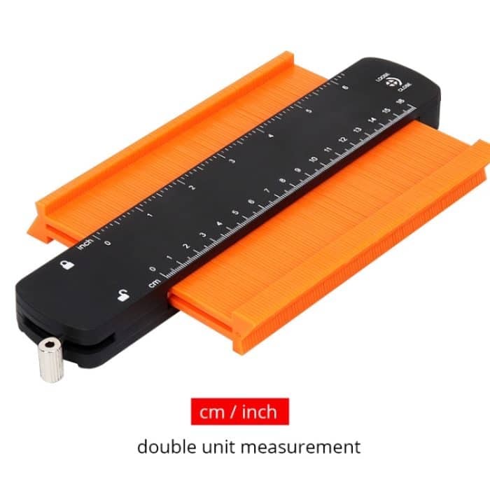 Metallprofil, normale Utensilienkontur mit Schloss, 6 inch Widened, 10 inch Widened, 6 inch+10 inch, 6 inch+10 inch+Straight Ruler+Pencil+Screwdriver, 10 inch+Straight Ruler+Pencil+Screwdriver – Bild 3