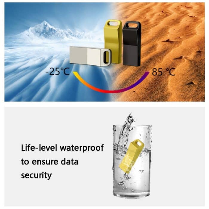 JHQG1 Hochgeschwindigkeits-USB-Flash-Laufwerke aus Metall in Stufenform, 4GB, 8GB, 16 GB, 32GB, 64GB, 128GB – Bild 5