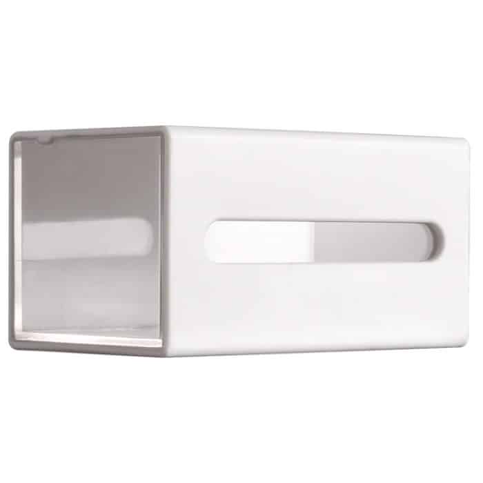 2 Stück links und rechts ziehende, wandhängende Schubladenbox, transparente Aufbewahrungsbox, Wall Hanging Drawer Box – Bild 2