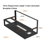 GR-8K605 Offenes Gehäuse, 6 Karten, 8 Karten, feste Halterung – Bild 4