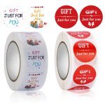 5 STÜCK GESCHENK „Just For You“, runder Aufkleber, Siegelaufkleber, 2.5cm / 1 Inch – Bild 5