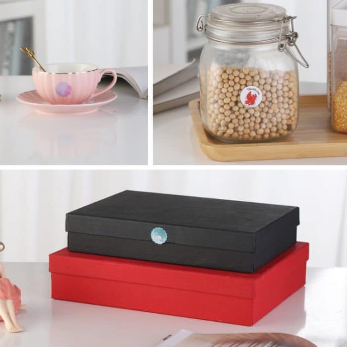 5 Stück Bäckerei Konditorei Cartoon süßer Aufkleber dekorativer Siegelaufkleber, 2.5cm / 1 Inch – Bild 6