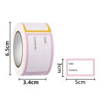5 Stück selbstklebende Aufkleber zur Aufbewahrung von Lebensmittelkatalogen mit sicherem Datum, 5 x 3cm – Bild 3