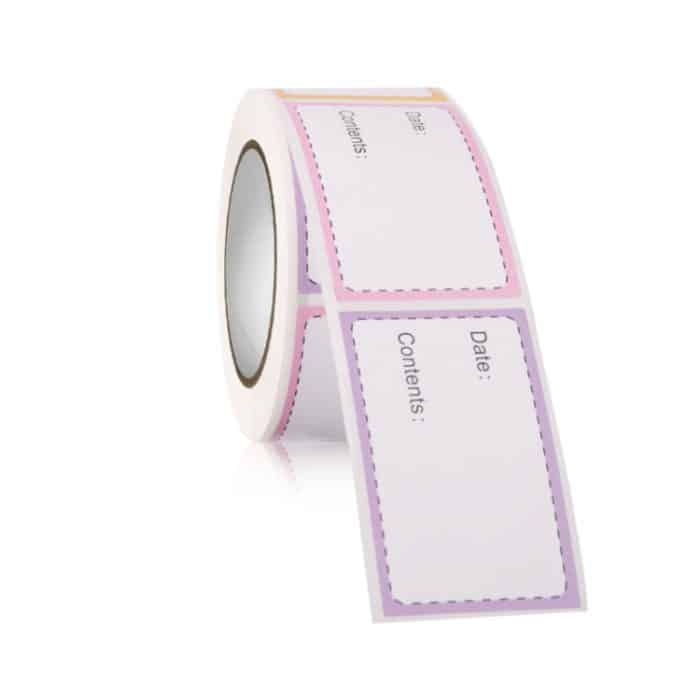 5 Stück selbstklebende Aufkleber zur Aufbewahrung von Lebensmittelkatalogen mit sicherem Datum, 5 x 3cm – Bild 4