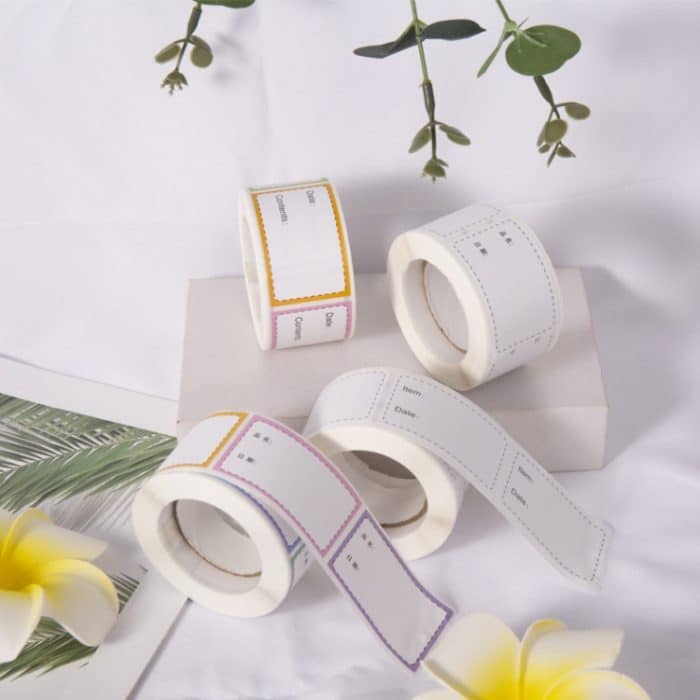 5 Stück selbstklebende Aufkleber zur Aufbewahrung von Lebensmittelkatalogen mit sicherem Datum, 5 x 3cm – Bild 5