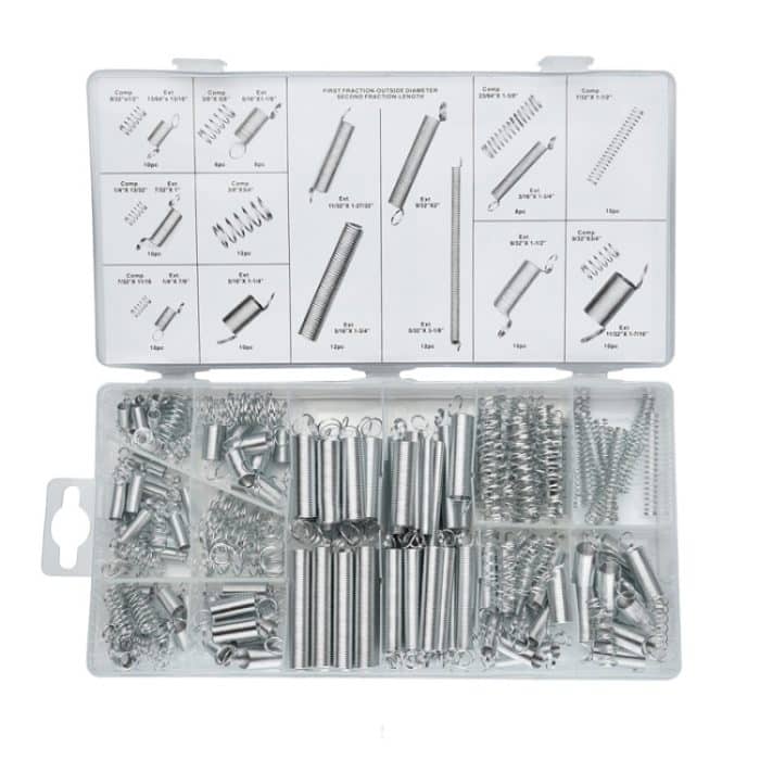 7024 Federsatz für Mehrzweck-Hardwarezubehör, 200 PCS / Set – Bild 1